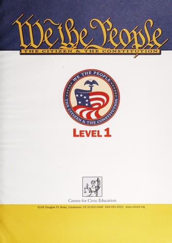 Tapa de We the people