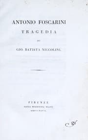 Tapa de Antonio Foscarini