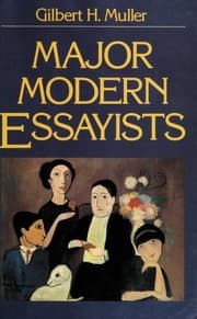 Tapa de Major modern essayists