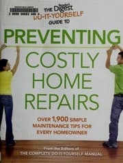 Tapa de The Readers Digest Doityourself Guide To Preventing Costly Home Repairs