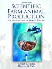 Tapa de Scientific farm animal production