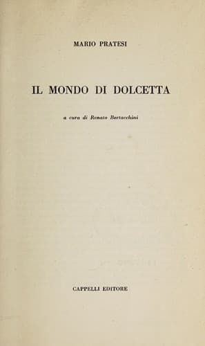 Tapa de Il mondo di Dolcetta