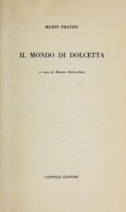 Tapa de Il mondo di Dolcetta