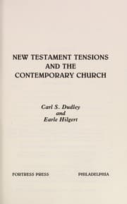 Tapa de New Testament tensions and the contemporary church