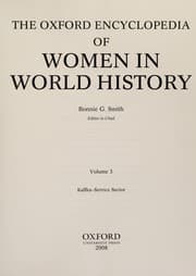 Tapa de The Oxford encyclopedia of women in world history