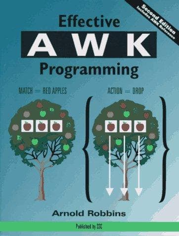 Tapa de Effective AWK Programming