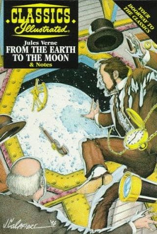 Tapa de From the earth to the moon