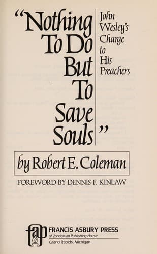 Tapa de "Nothing to do but to save souls"
