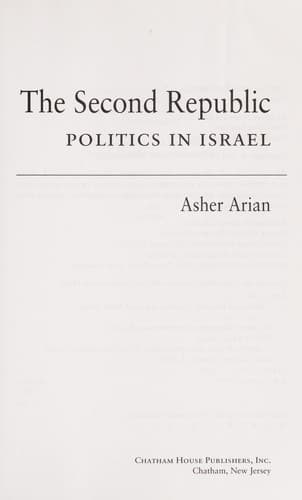 Tapa de The second republic