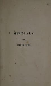 Tapa de Minerals and their uses