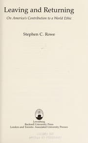 Tapa de Leaving and returning
