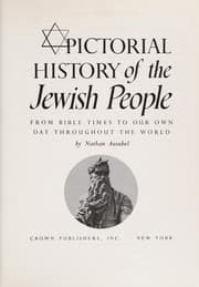 Tapa de Pictorial Hist of the Jewish P