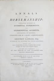 Tapa de Annals of horsemanship