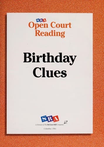 Tapa de Birthday clues