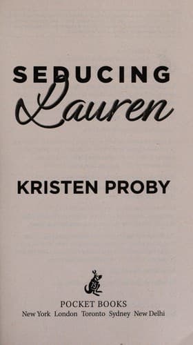 Tapa de Seducing Lauren