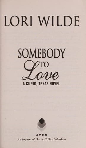 Tapa de Somebody to love