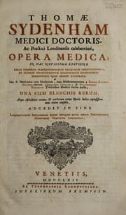 Tapa de Opera medica. Editio novissima in hac novissima editione variis variorum praestantissimorum medicorum observationibus, et plurium constitutionum epidemicarium recentiorum descriptione quàm maximè illustrata; imò et mechanica tum morborum, tum Medicamentorum a Joanne-Baptista Mazino, necnon Coelestini Cocchii, et Bartholomaei Boschetti tractatibus medicis rursus aucta ...