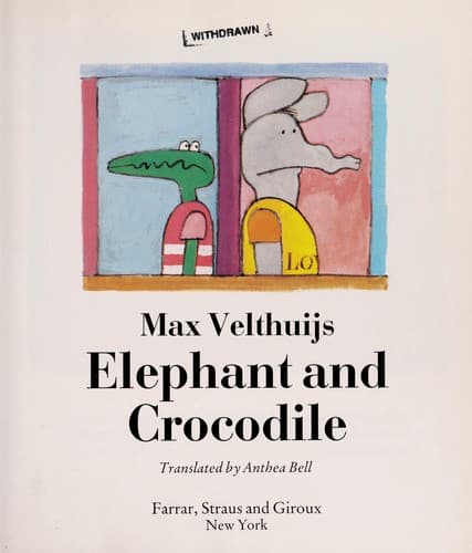Tapa de Elephant and crocodile