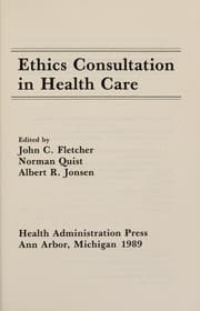 Tapa de Ethics consultation in health care