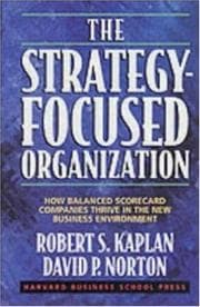 Tapa de The Strategy-Focused Organization
