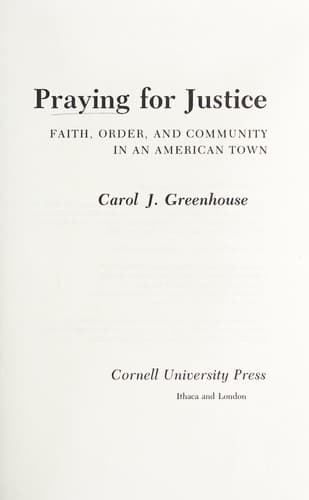 Tapa de Praying for justice