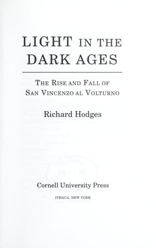 Tapa de Light in the Dark Ages