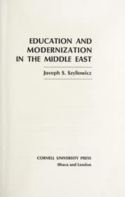 Tapa de Education and modernization in the Middle East