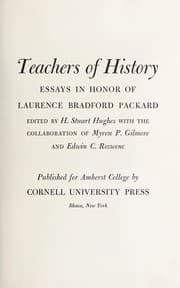 Tapa de Teachers of history