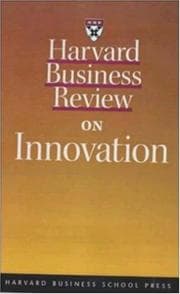 Tapa de Harvard Business Review on Innovation