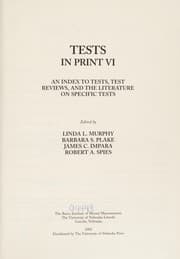 Tapa de Tests in print VI