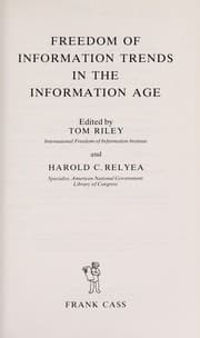 Tapa de Freedom of information trends in the information age