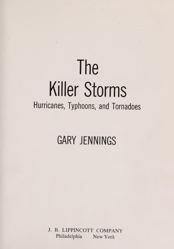 Tapa de The Killer Storms