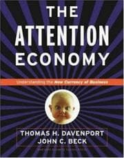 Tapa de Attention Economy