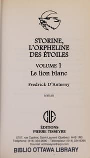 Tapa de Le lion blanc