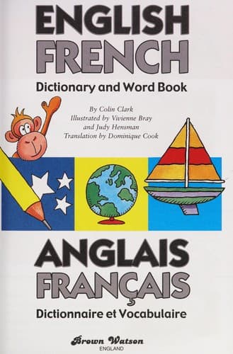 Tapa de English French