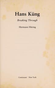 Tapa de Hans Kung