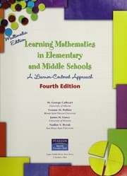 Tapa de Learning mathematics in elementary and middle schools
