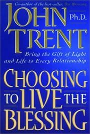 Tapa de Choosing to live the blessing