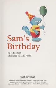 Tapa de Sam's birthday
