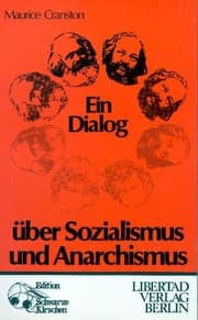 Tapa de A dialogue on anarchy