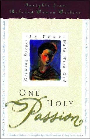 Tapa de One holy passion