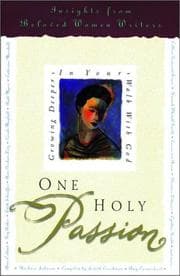 Tapa de One Holy Passion