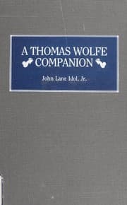 Tapa de A Thomas Wolfe companion