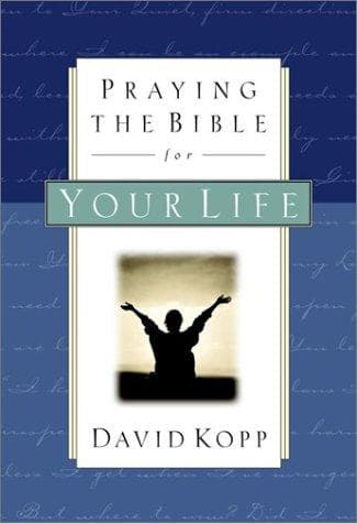 Tapa de Praying the Bible for Your Life