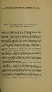 Tapa de Tumeur mixte du sein à formations malpighiennes ...