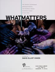 Tapa de What matters