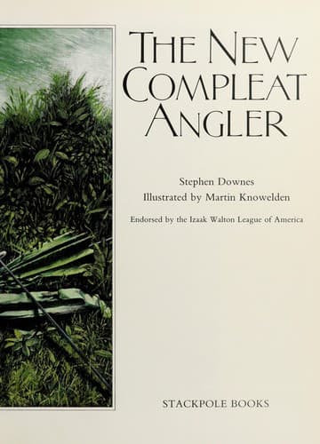 Tapa de The new compleat angler