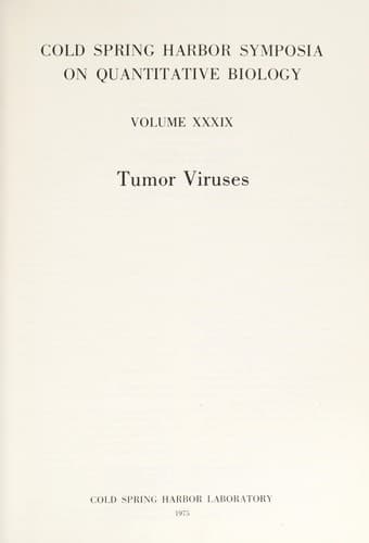Tapa de Tumor viruses