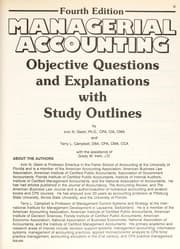 Tapa de Managerial accounting