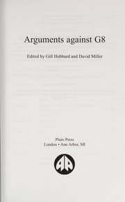 Tapa de The arguments against G8